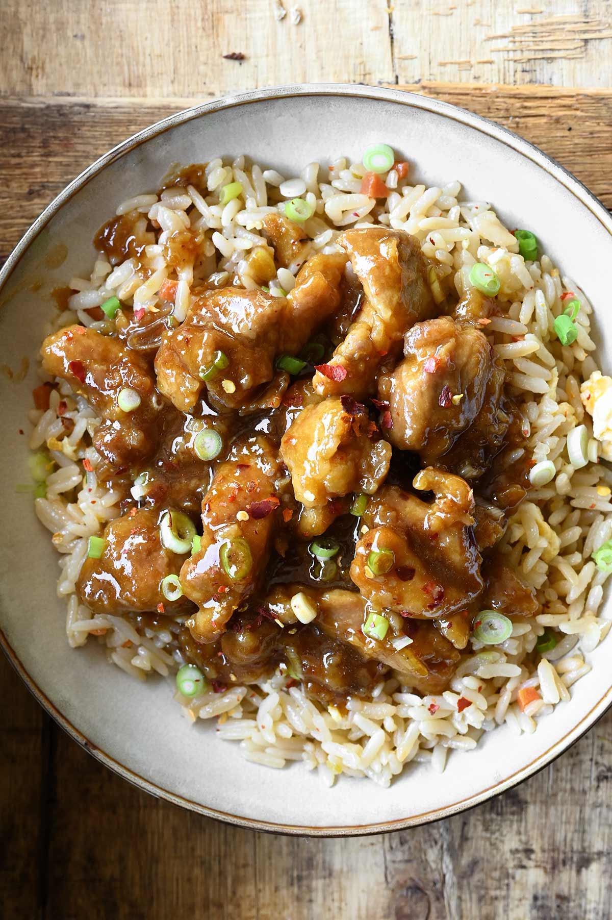 orange chicken