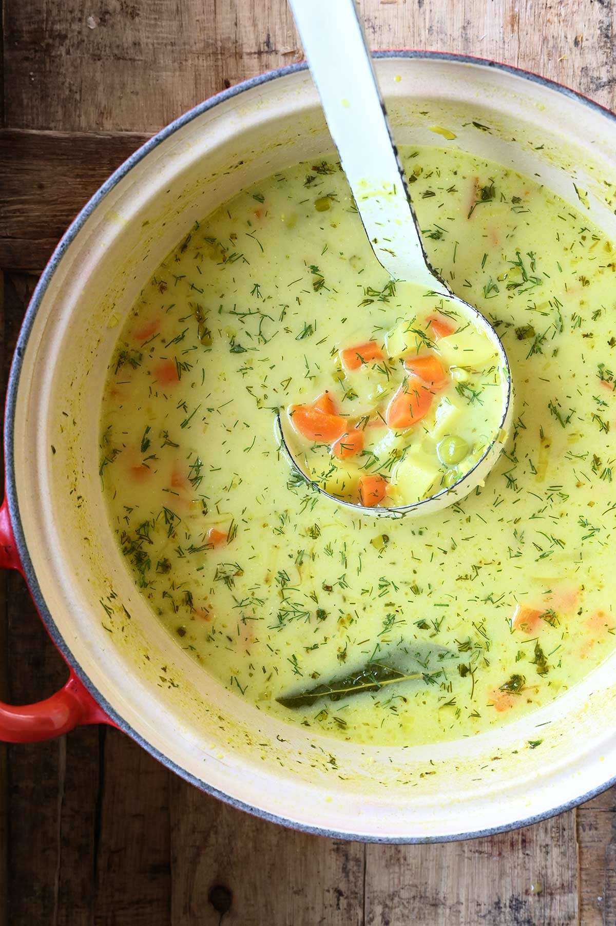 polish dill soup