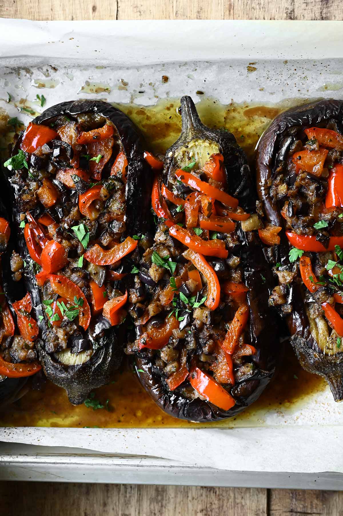 lebanese stuffed eggplants