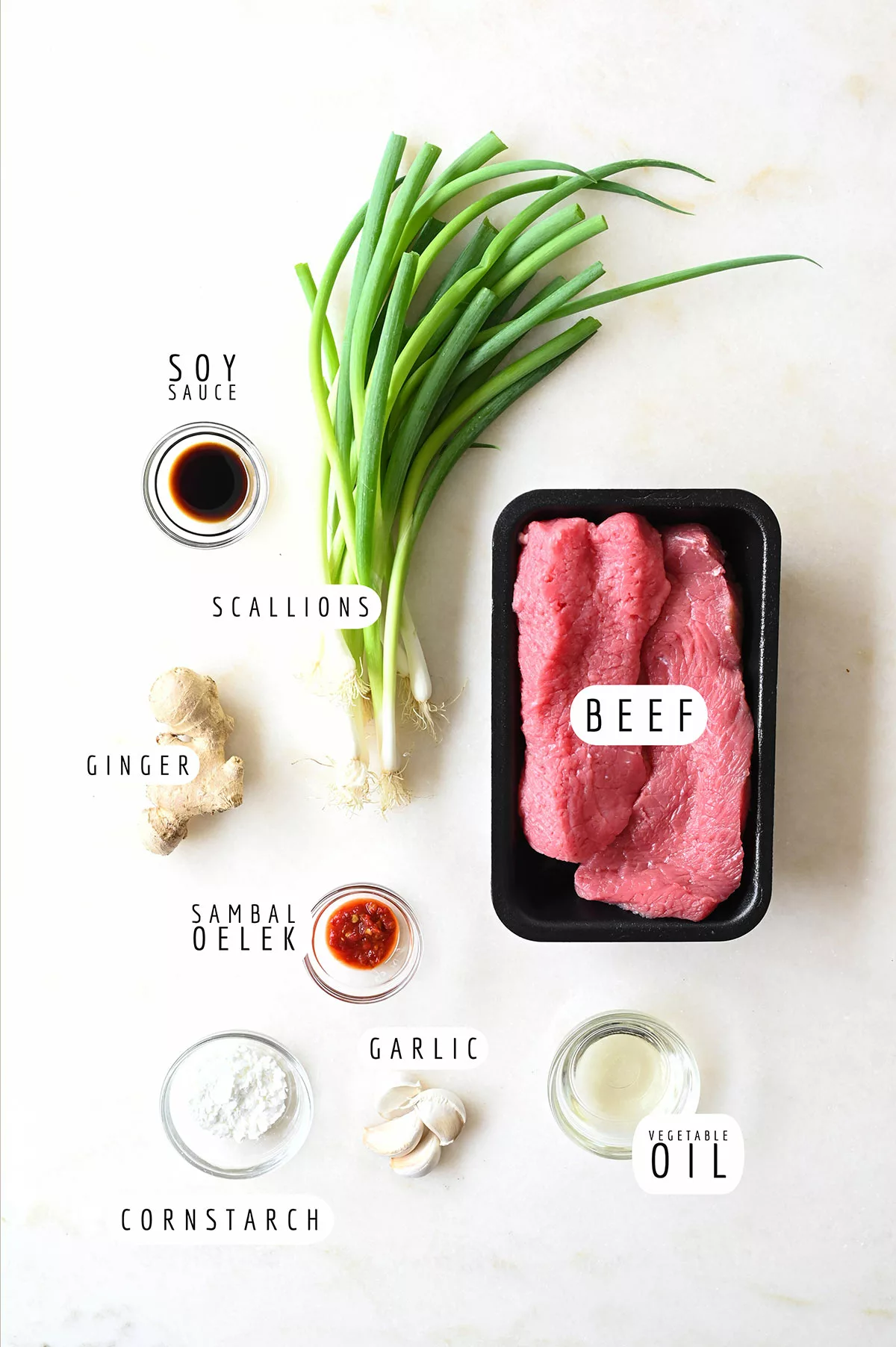 fiery scallion beef