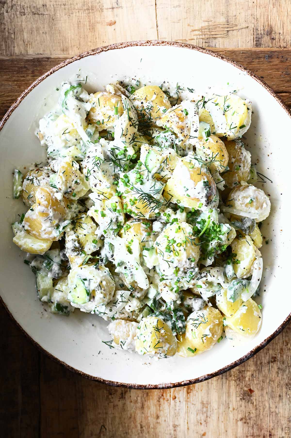 Greek Potato Salad greek potato salad