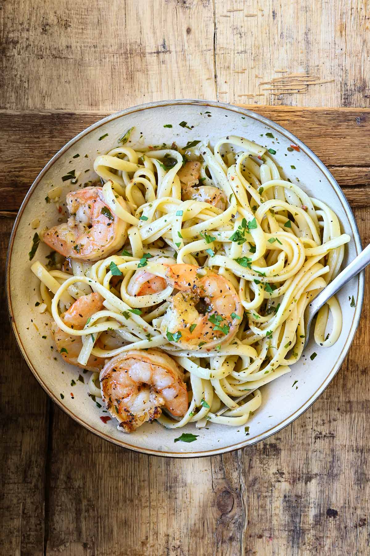 shrimp scampi pasta