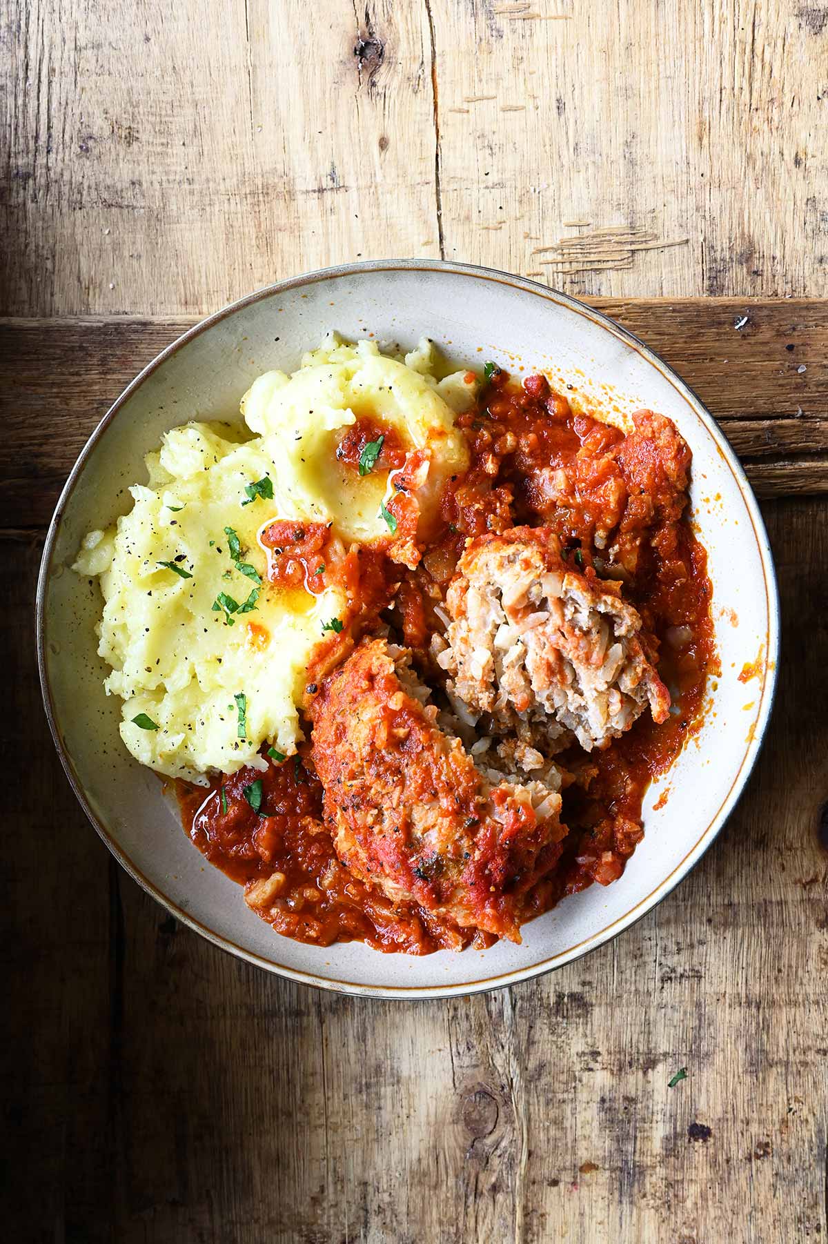 cabbage roll meatballs