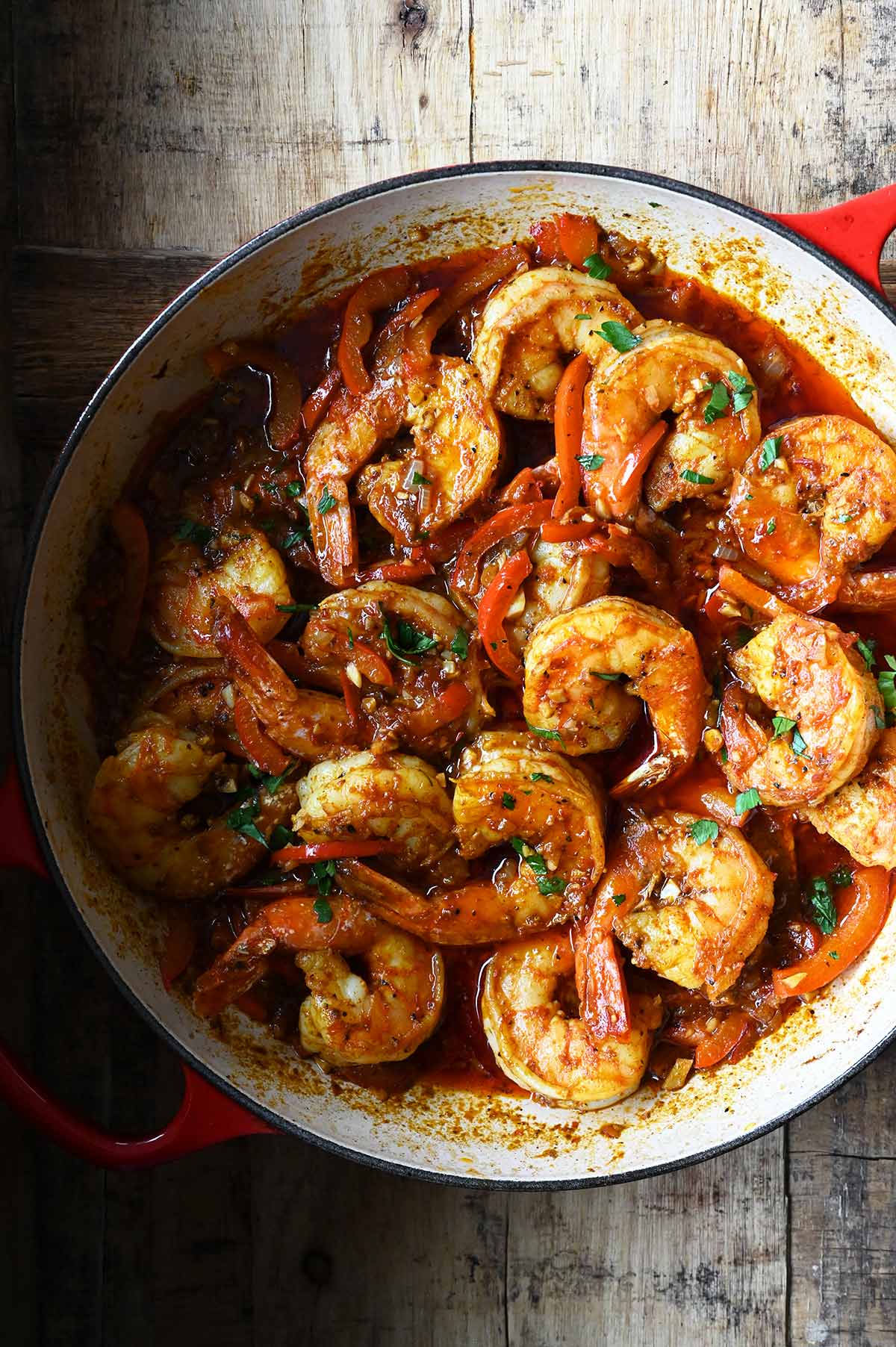 harissa shrimp