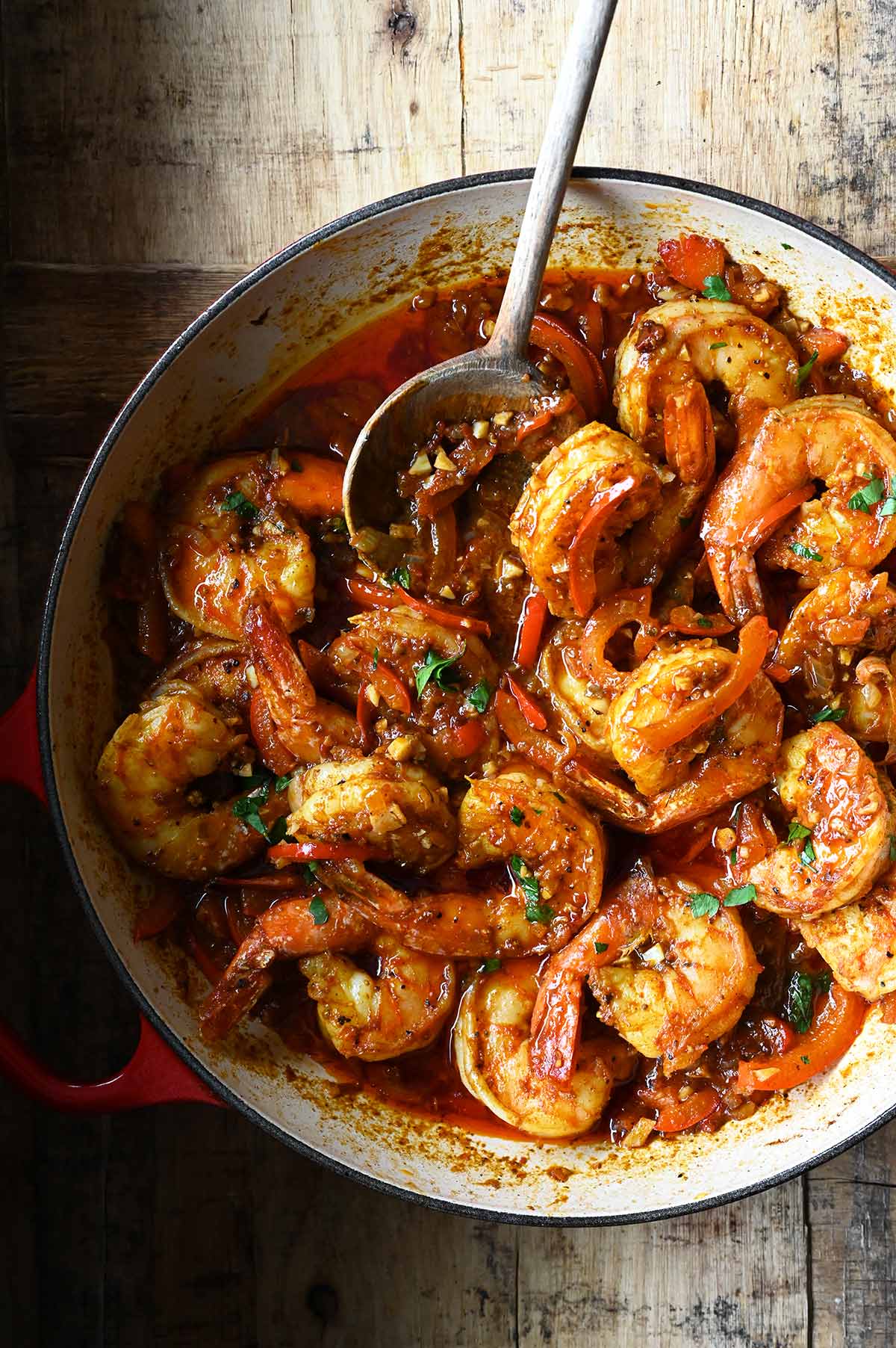 harissa shrimp