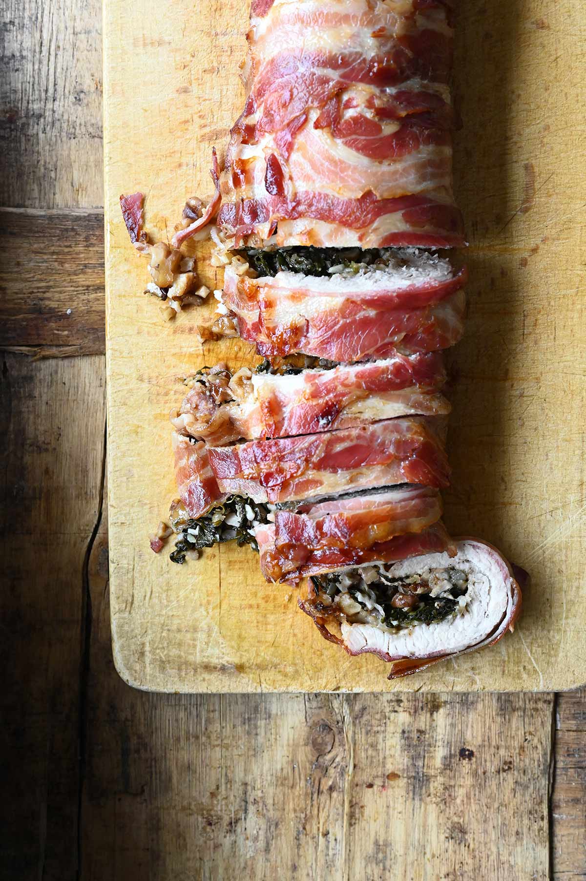 stuffed turkey roulade