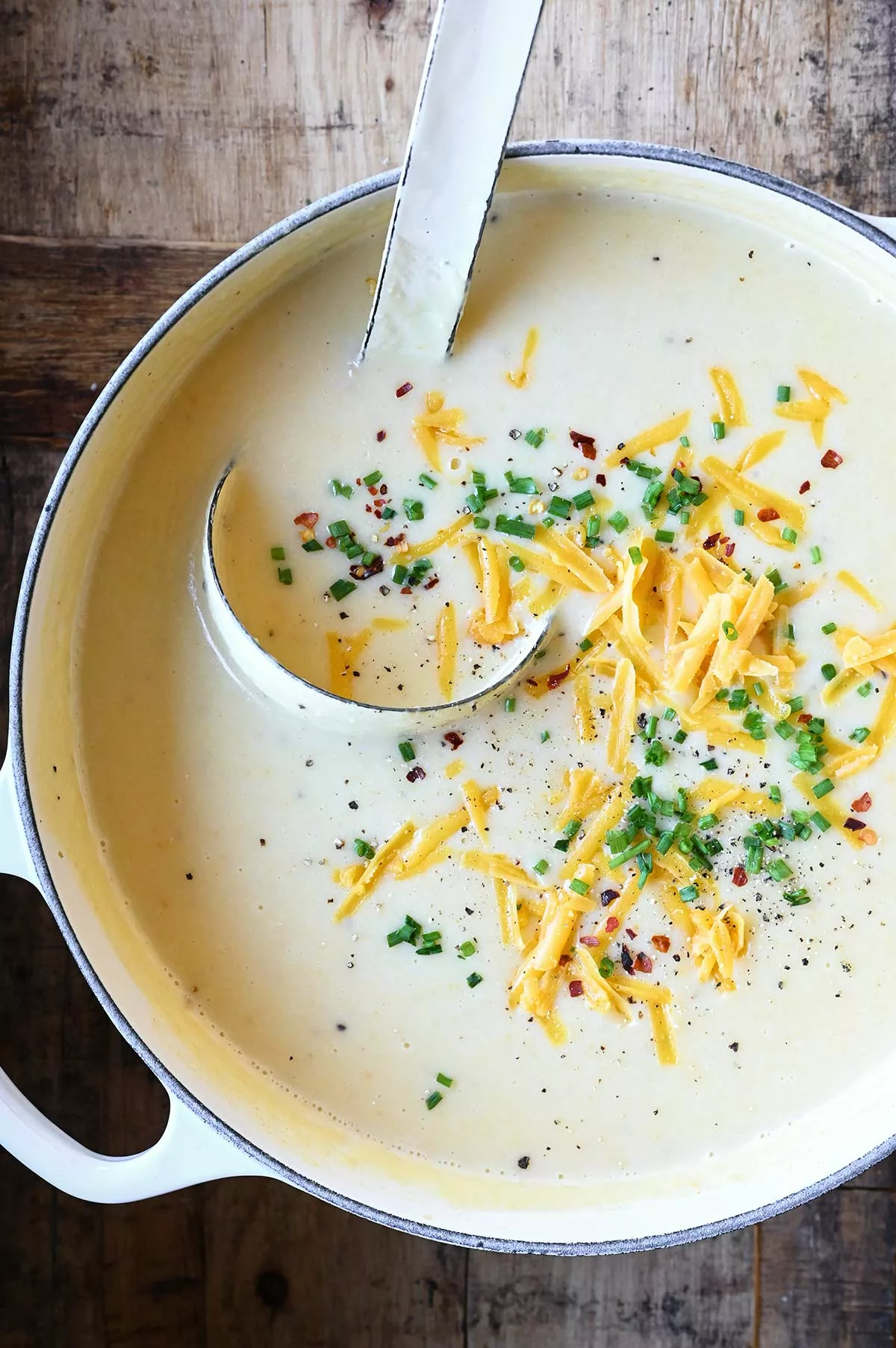 potato cheddar soup