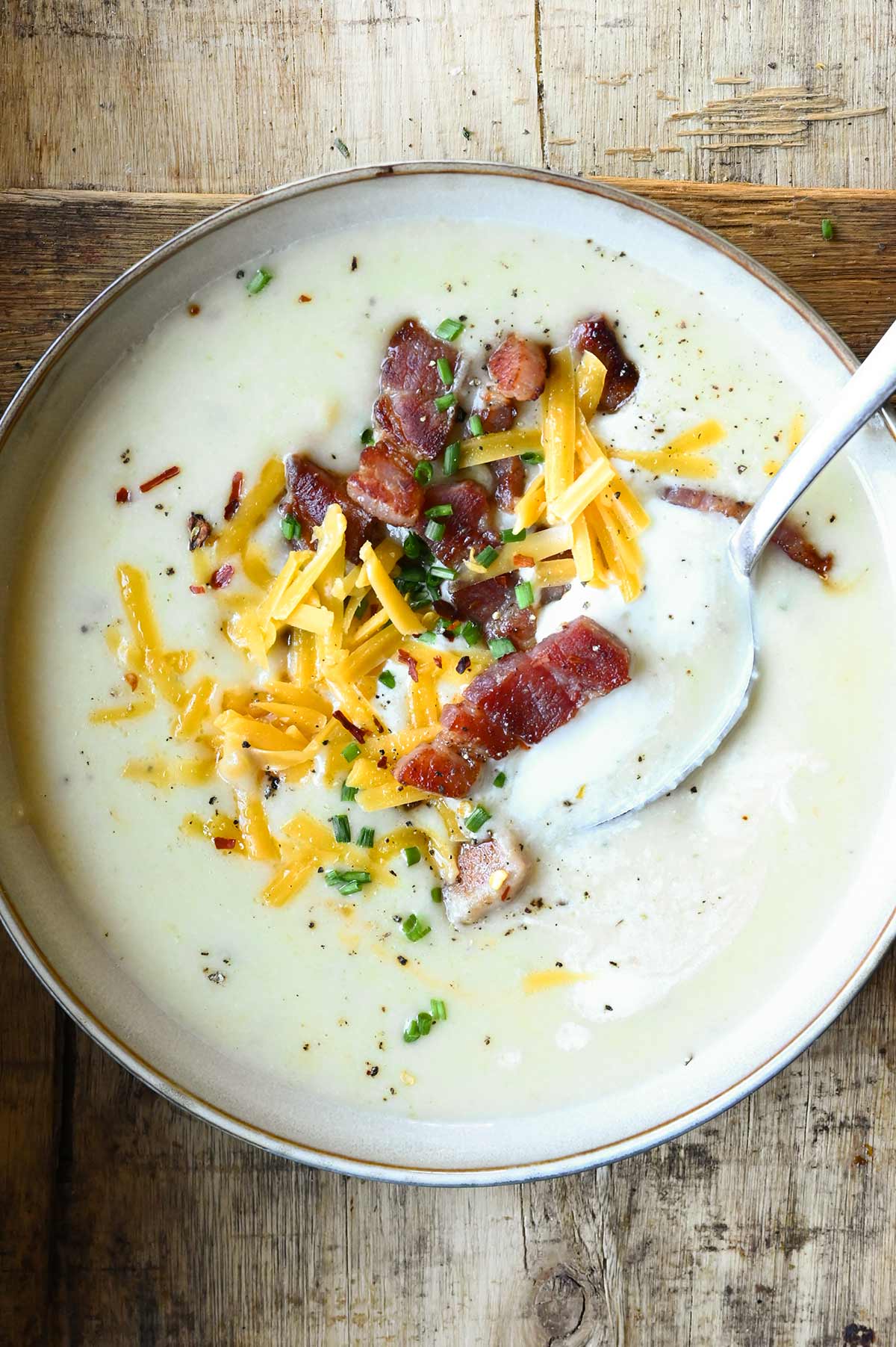 potato cheddar soup