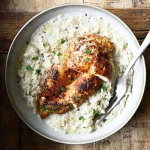 one pot creamy chicken and rice