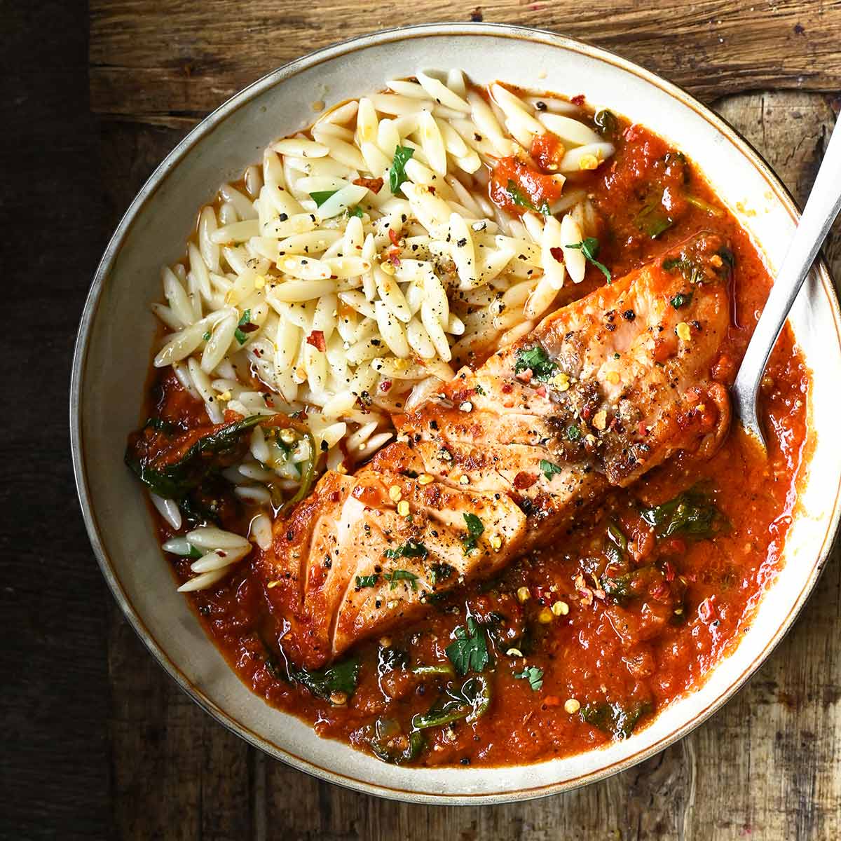 Salmon all'Arrabbiata-image