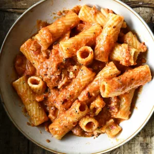 sausage and tomato pasta alla carbonara