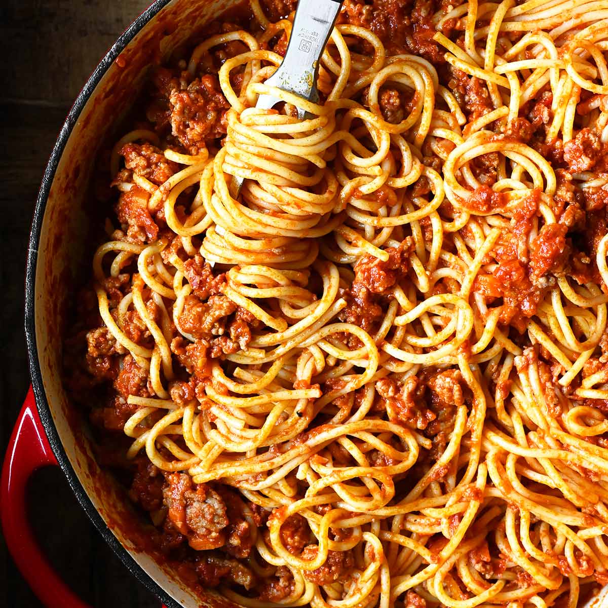 The Best Spicy Spaghetti Bolognese-image
