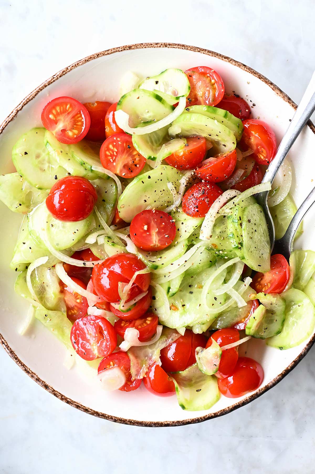 cucumber tomato salad