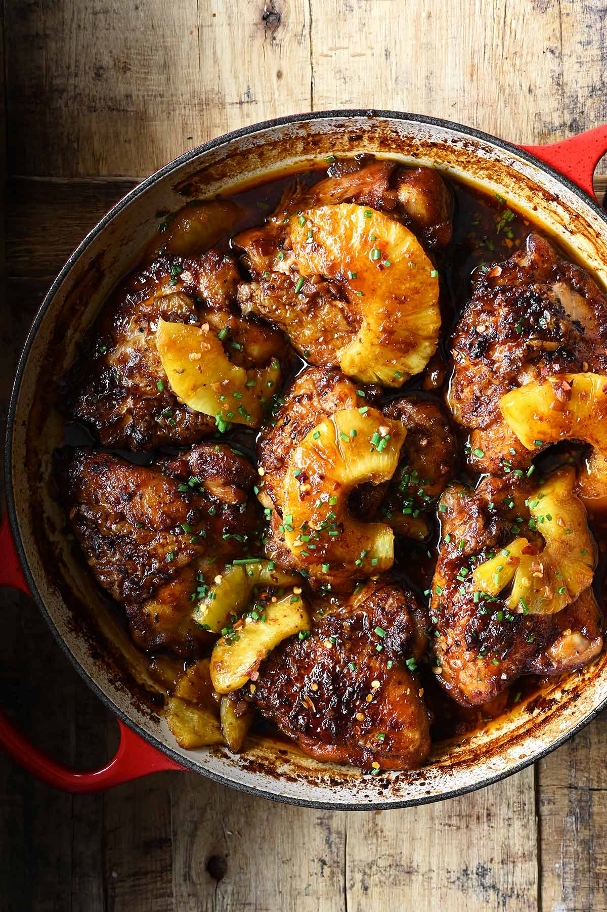 baked pineapple chicken