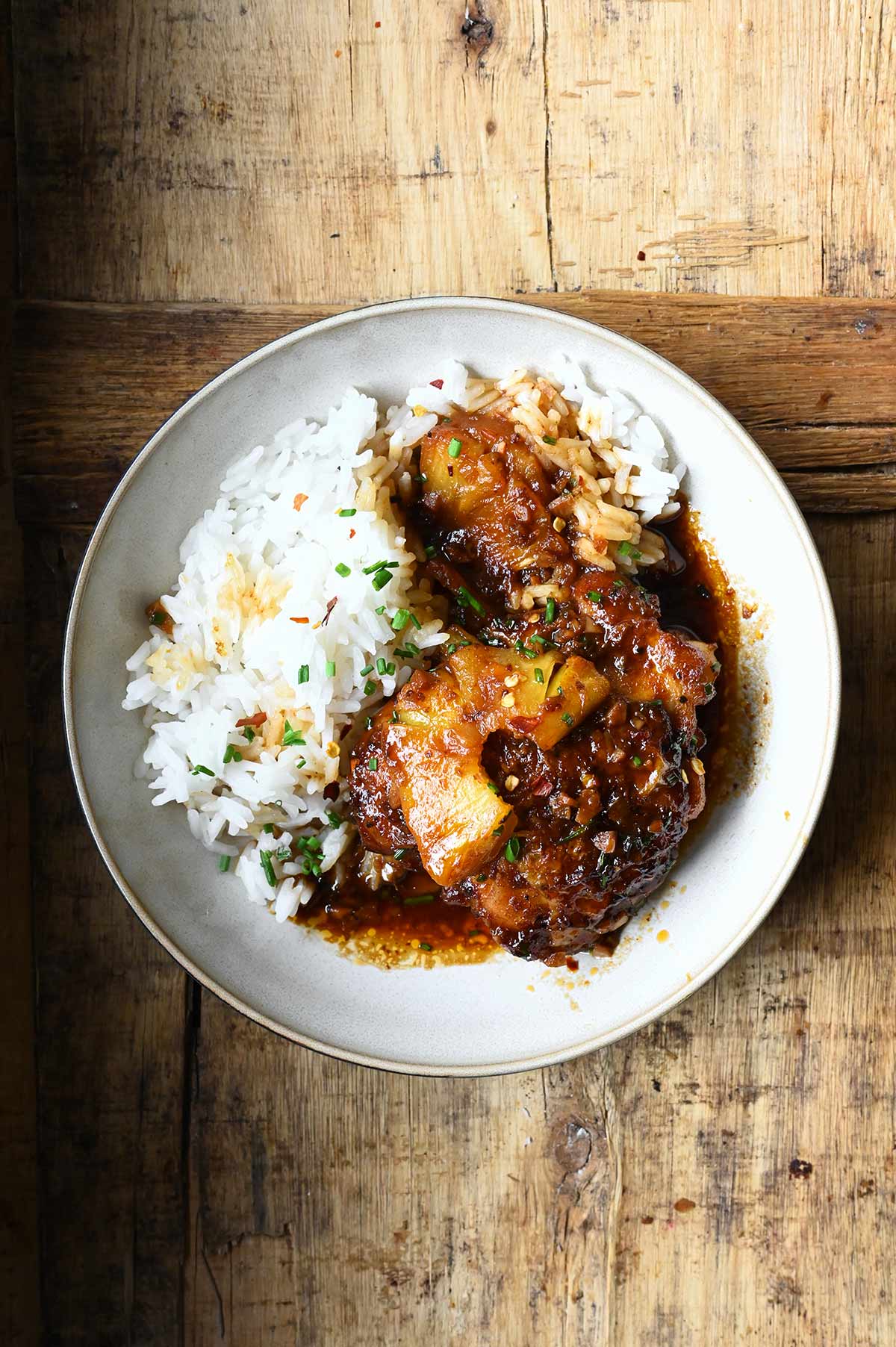 baked pineapple chicken