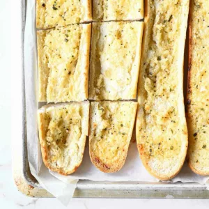homemade garlic bread