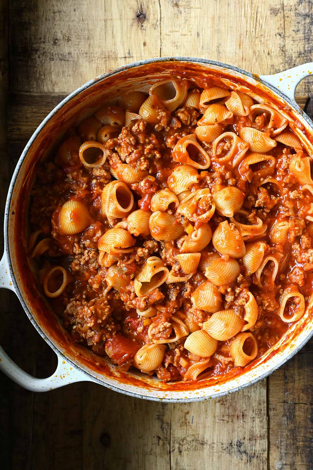 bolognese with eggplant