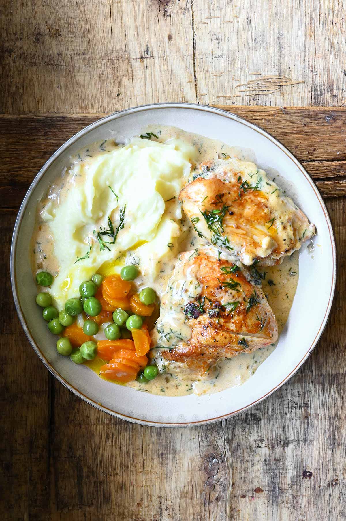 Creamy Dill Chicken Thighs creamy dill chicken thighs