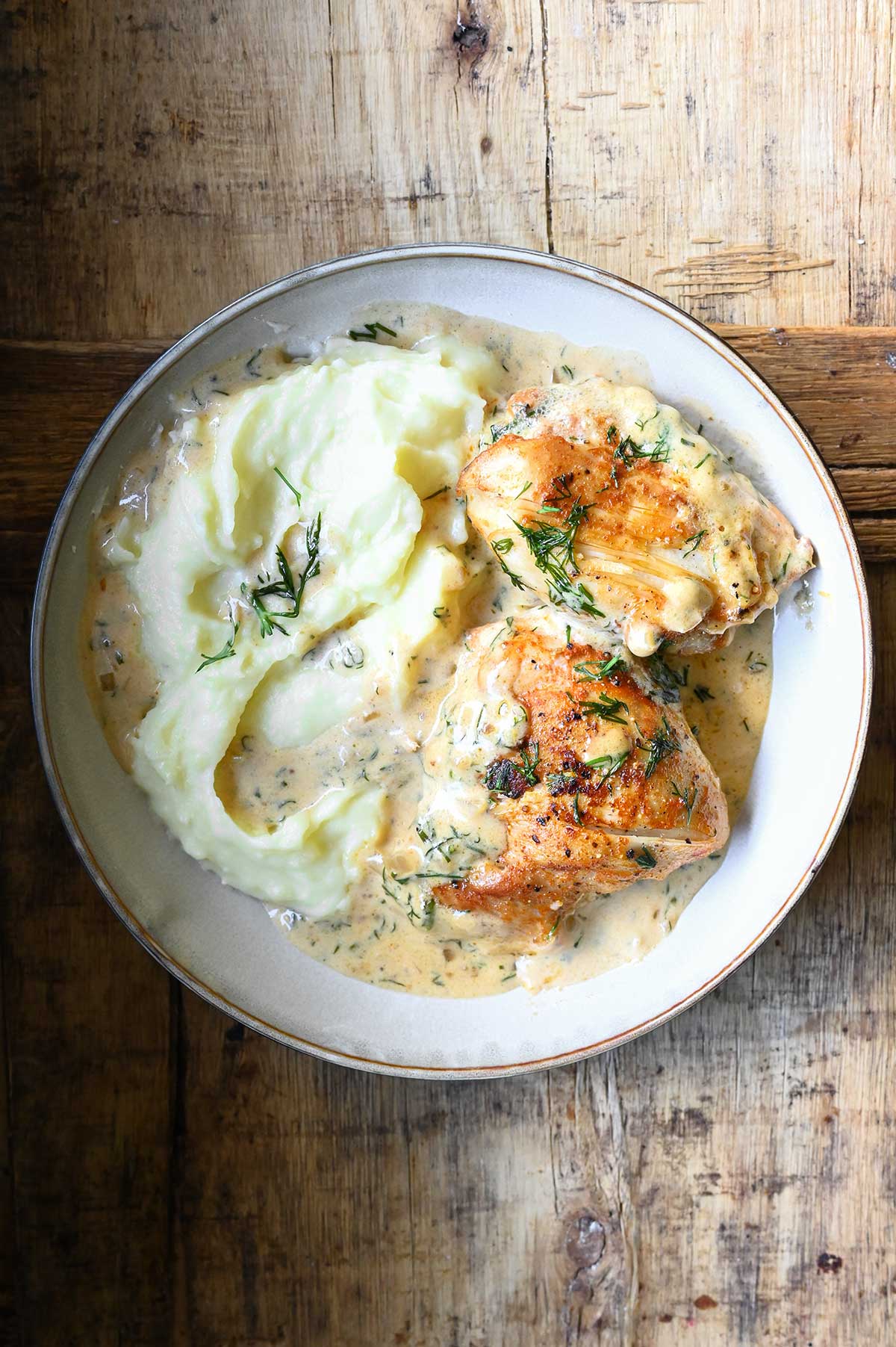 Creamy Dill Chicken Thighs creamy dill chicken thighs