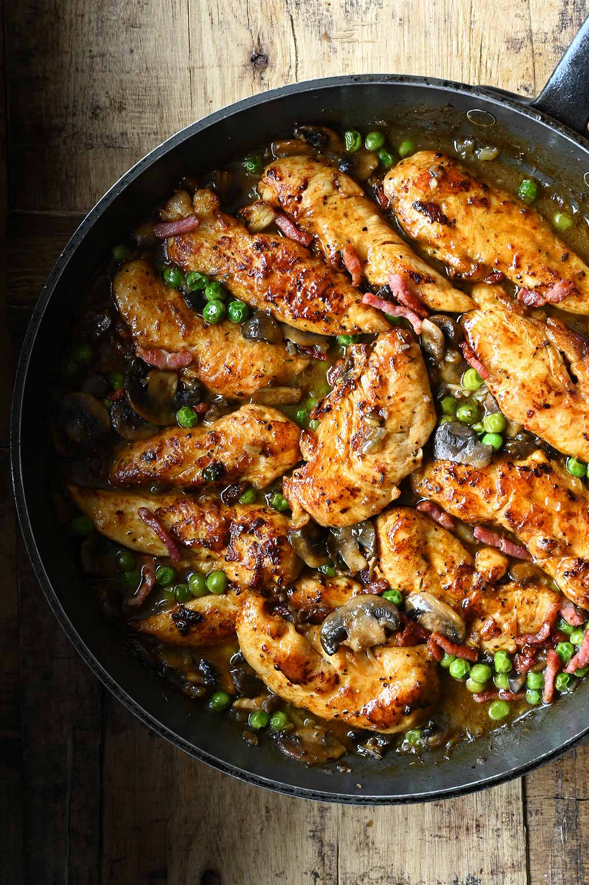 chicken tenders in mushroom gravy