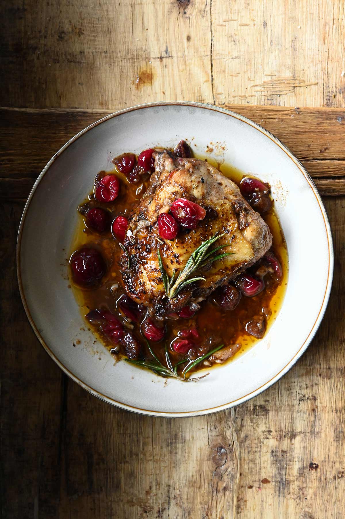 cranberry balsamic chicken