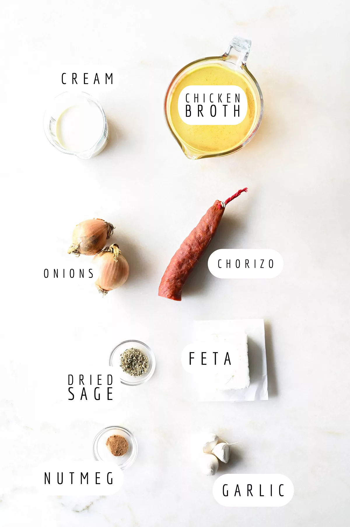 roasted pumpkin soup with chorizo