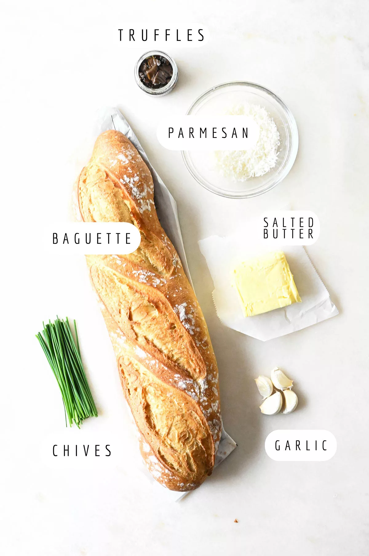 truffle garlic bread