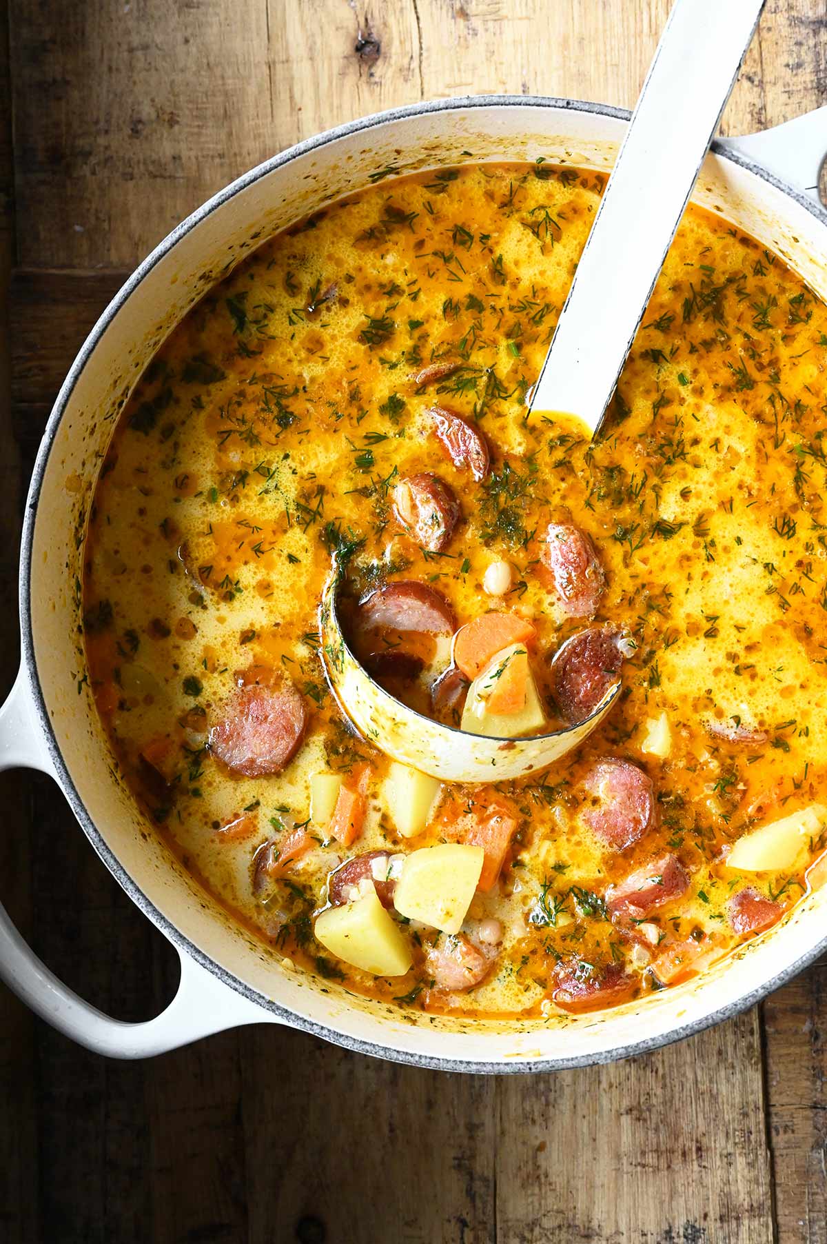 kielbasa potato soup