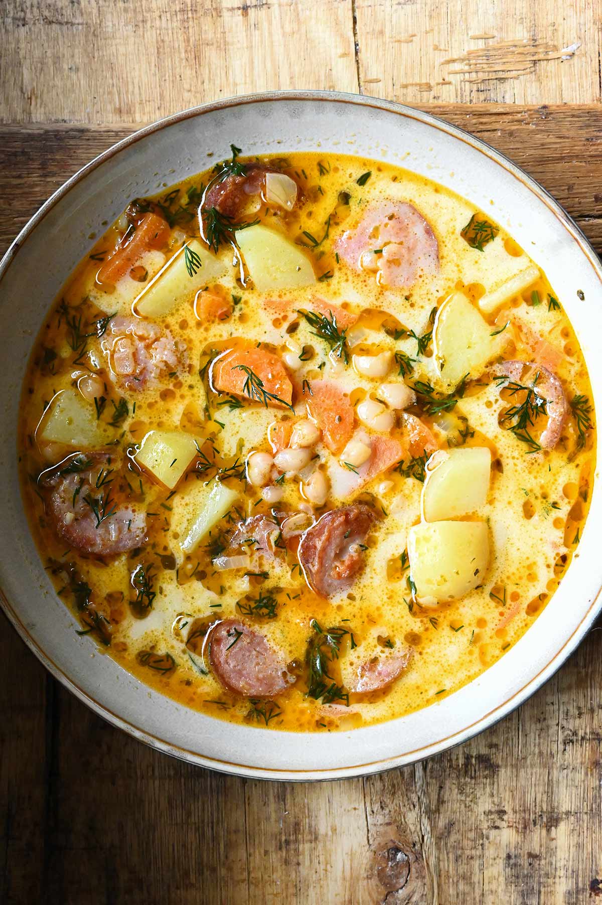 kielbasa potato soup