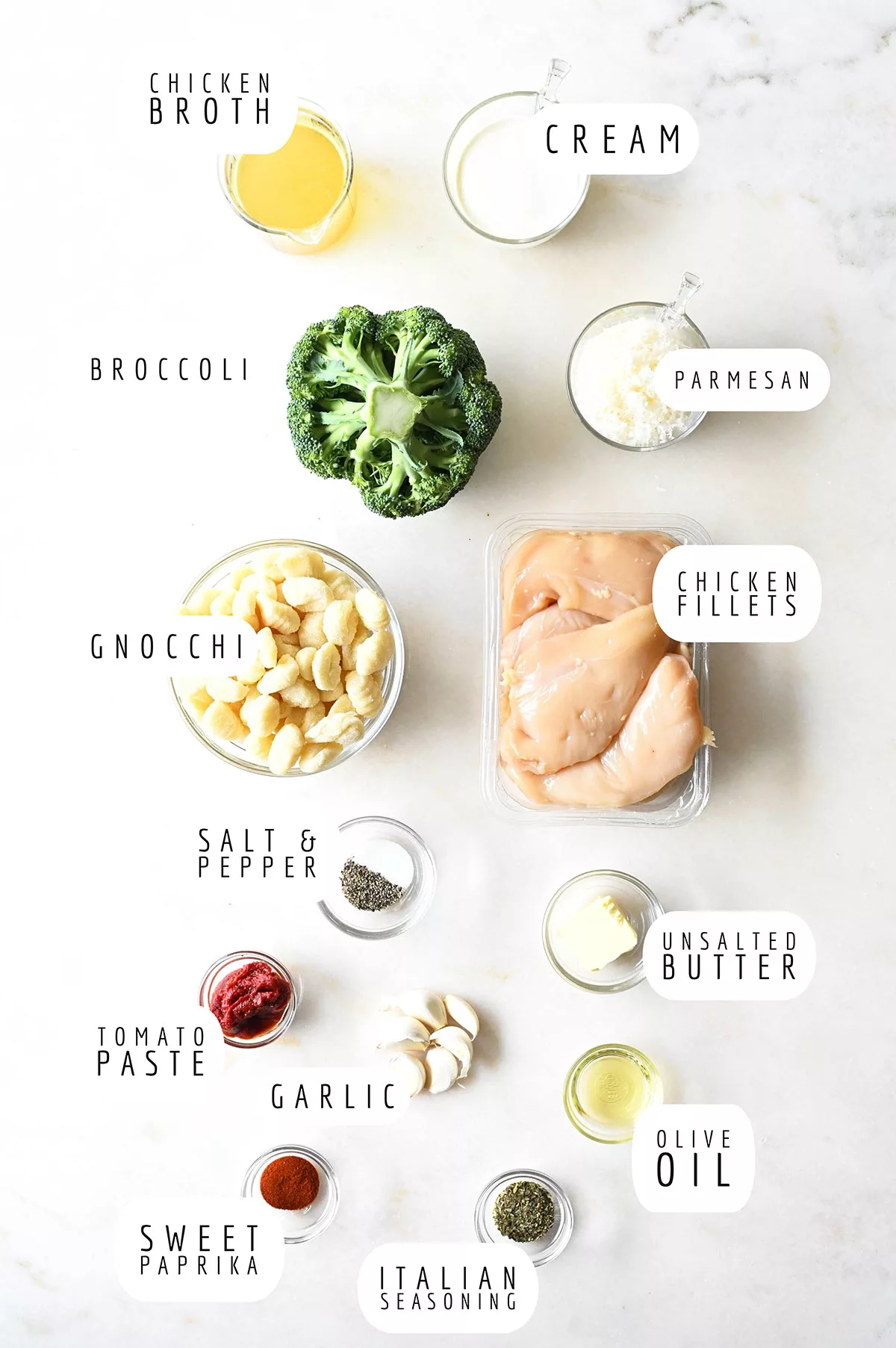 one skillet chicken and gnocchi