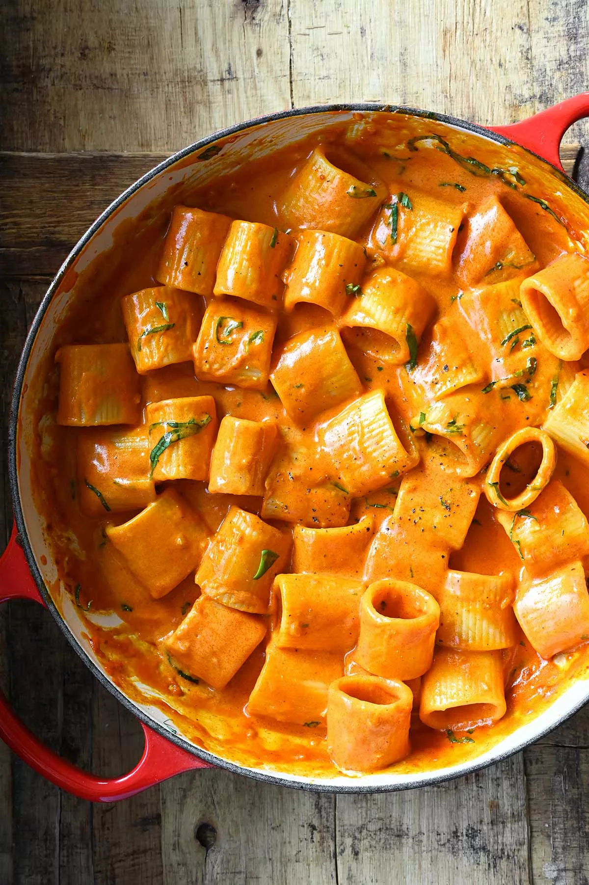 gochujang vodka pasta