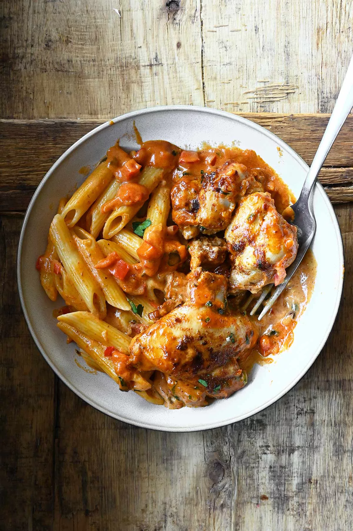 creamy piri piri chicken