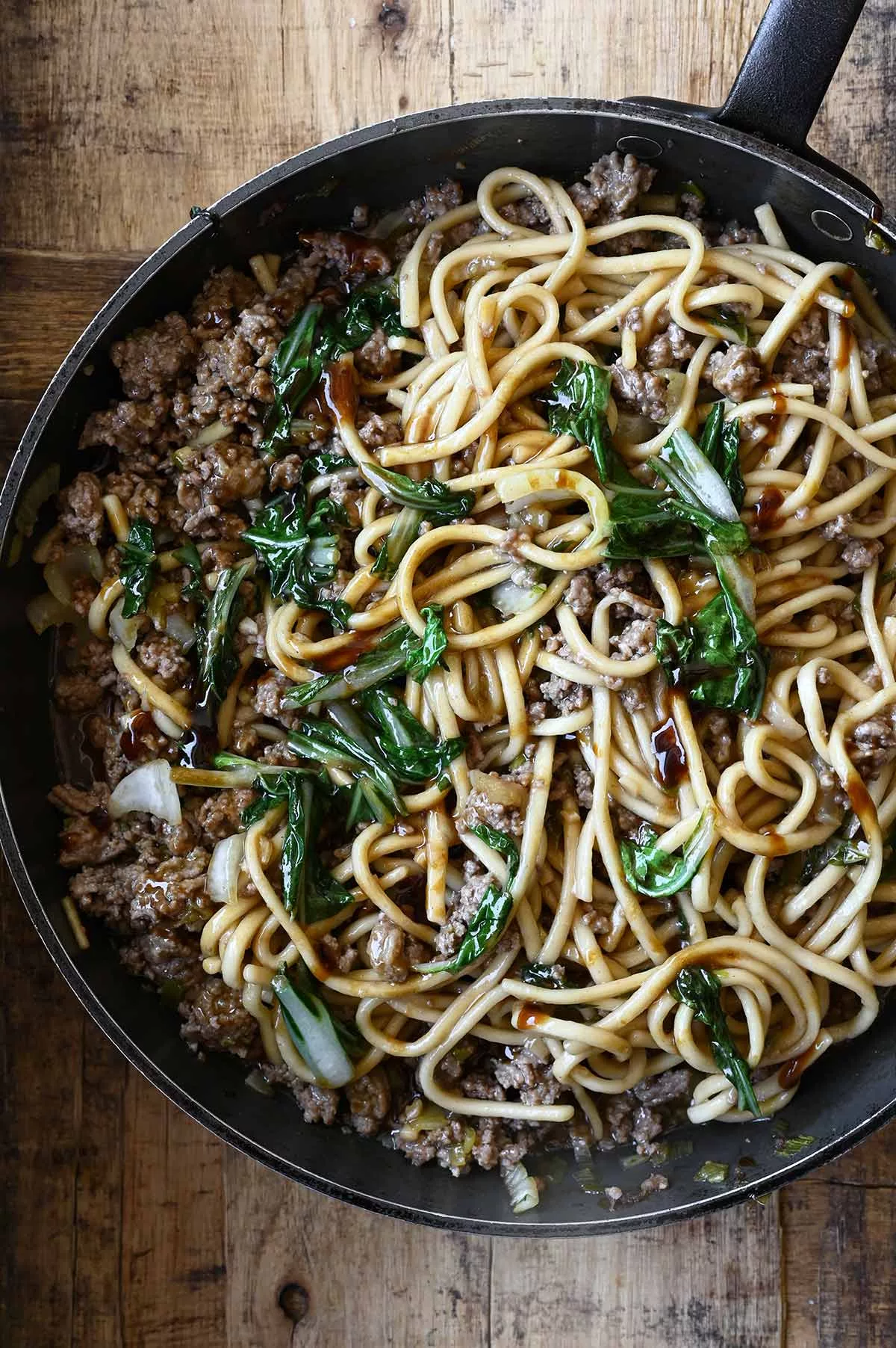 hoisin beef noodles