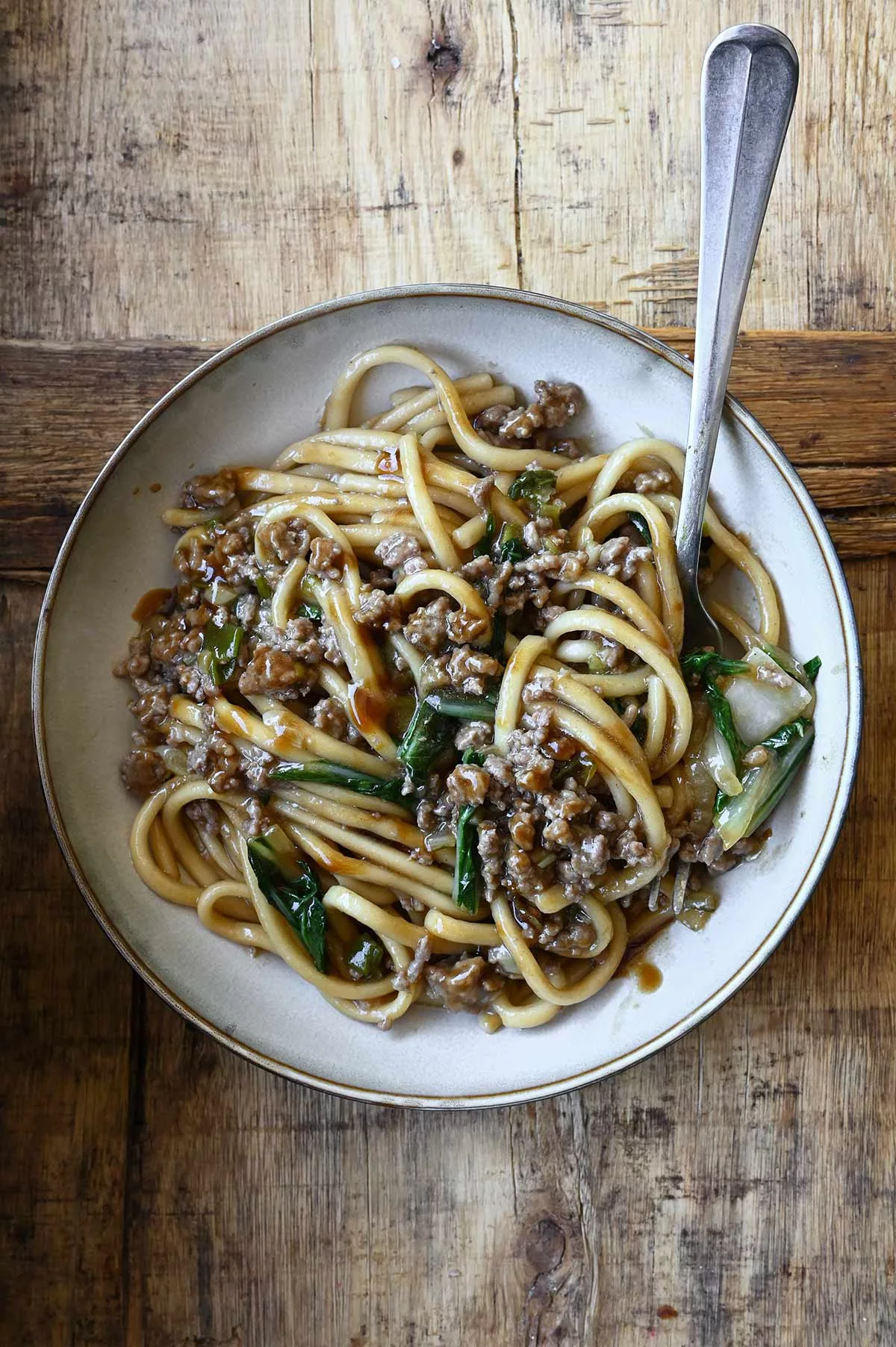 hoisin beef noodles