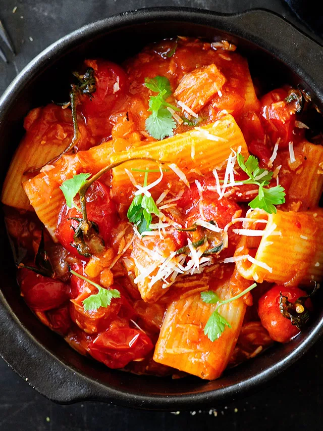 roasted pepper tuna pasta
