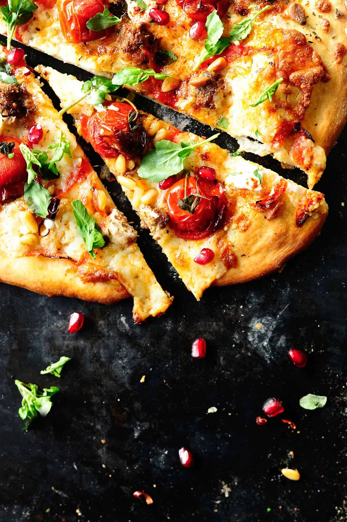 lebanese lamb pizza