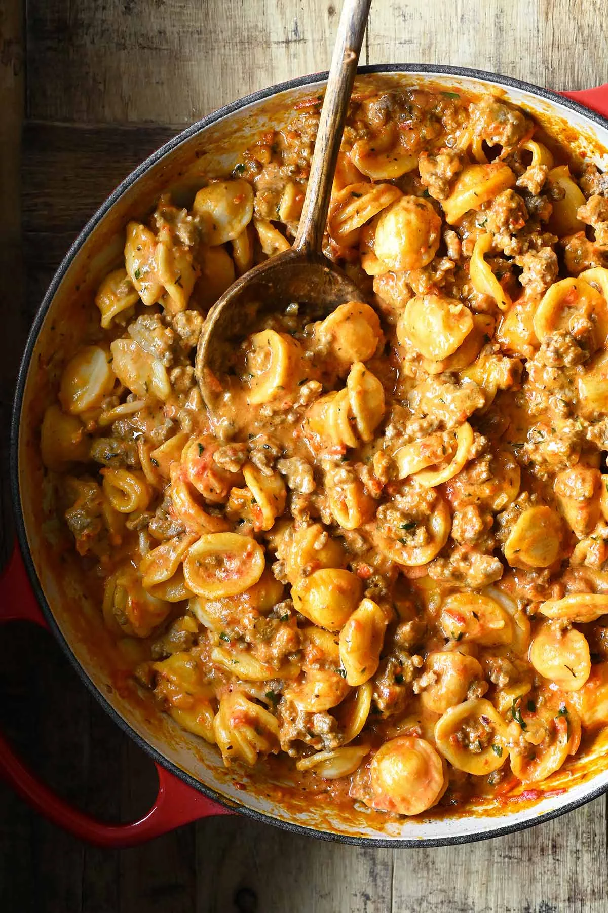 roasted red pepper beef alfredo