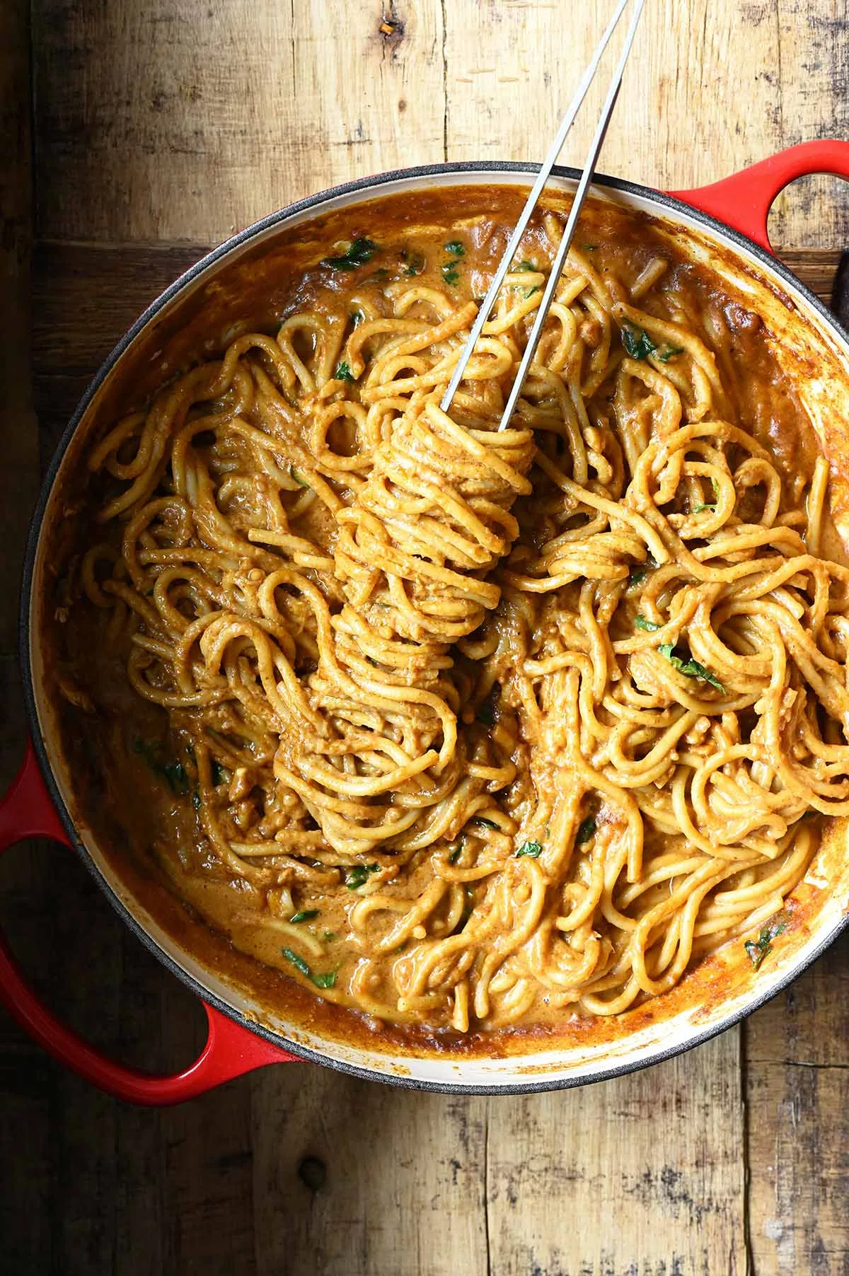 spicy peanut noodles