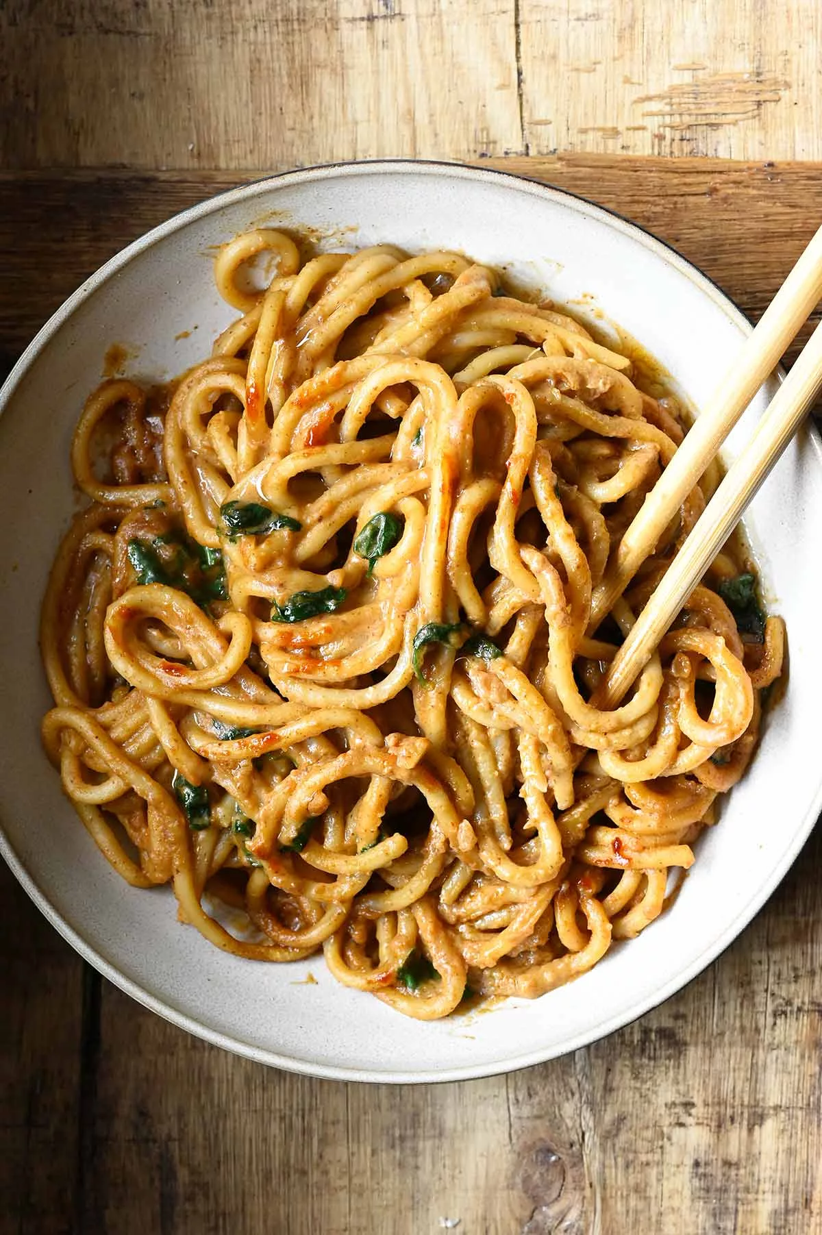 spicy peanut noodles