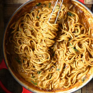 spicy peanut noodles