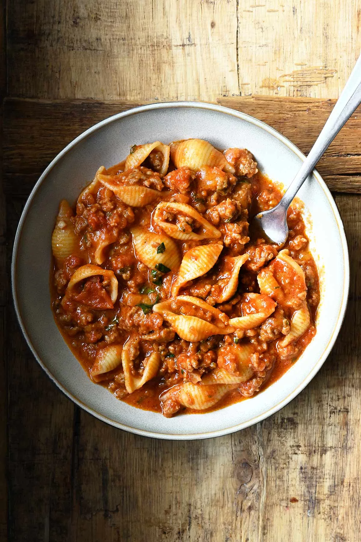cheesy honey bbq beef pasta