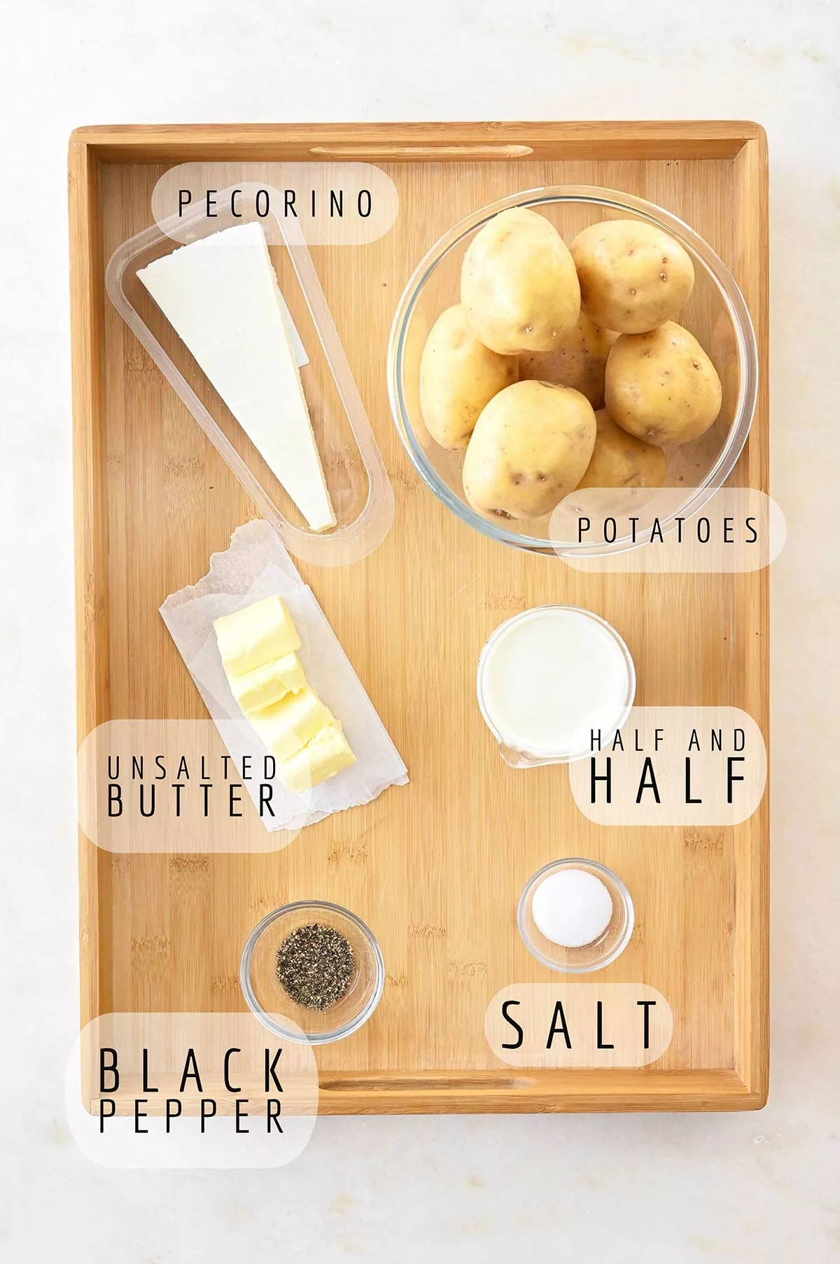 cacio e pepe mashed potatoes