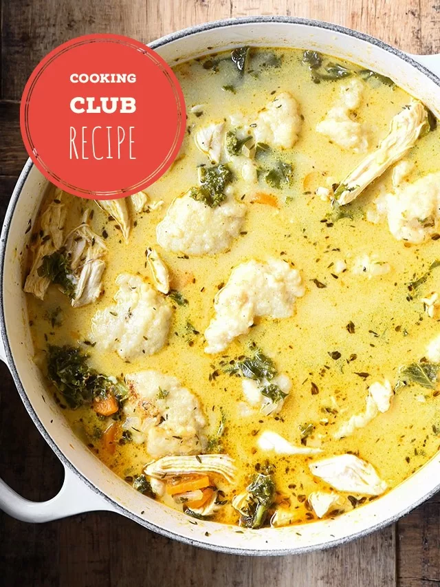 chicken soup with ricotta dumplings