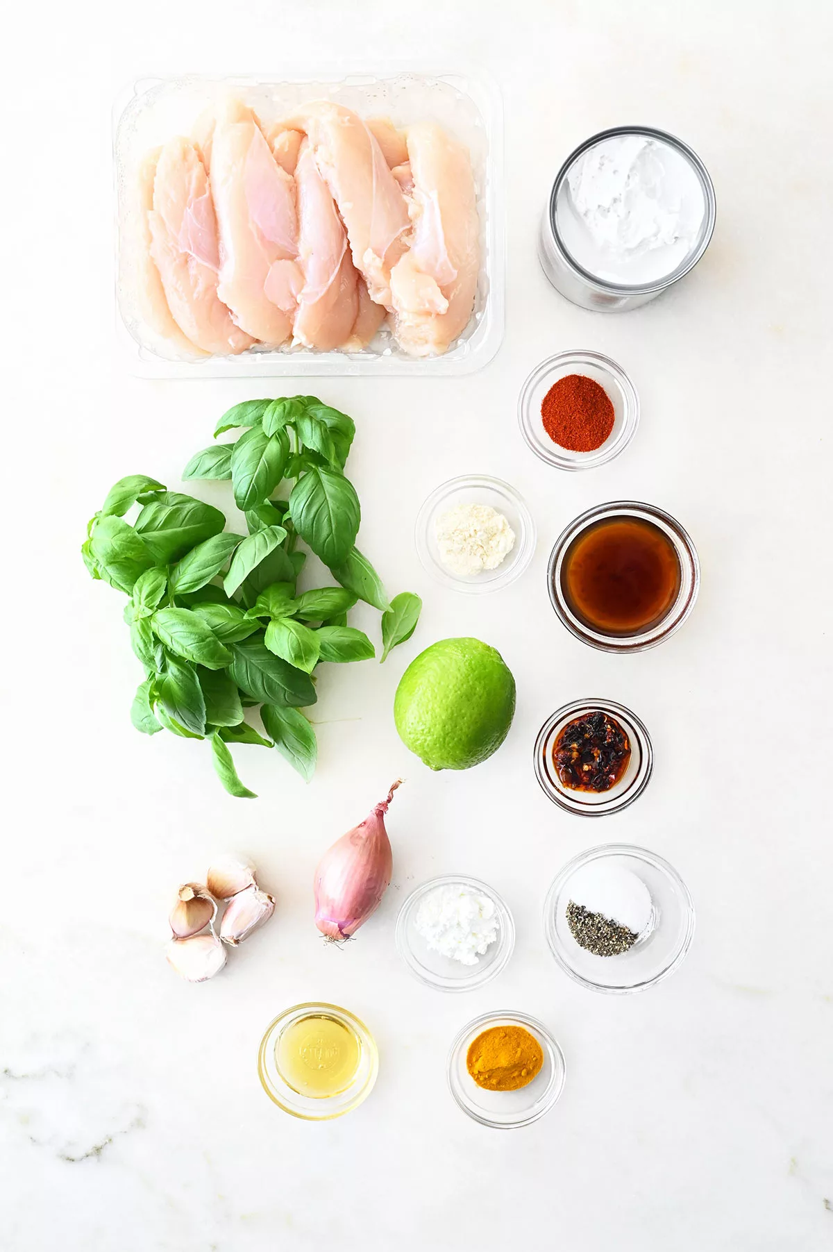 coconut basil chicken