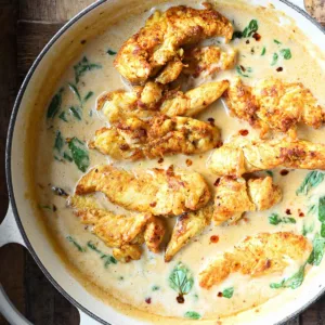 coconut basil chicken
