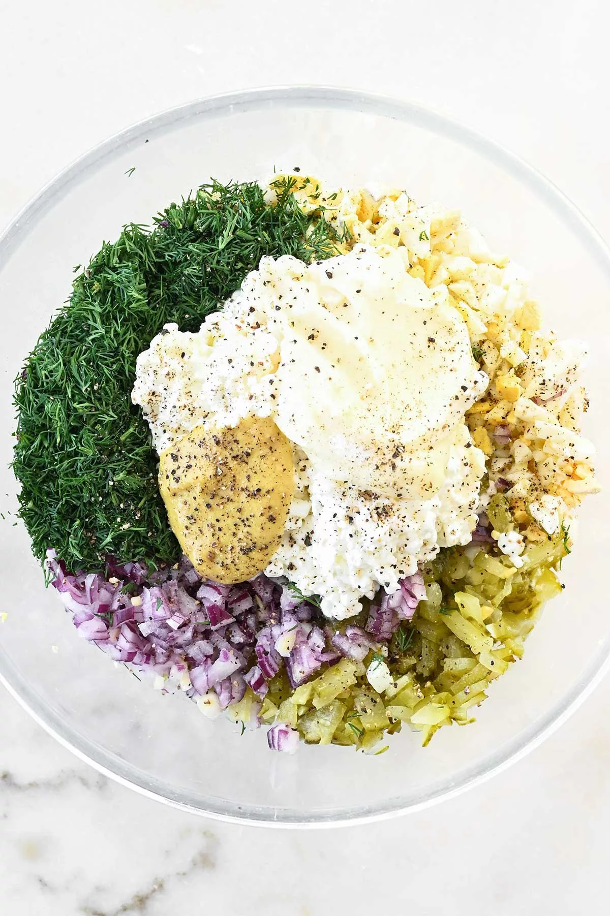 cottage cheese egg salad