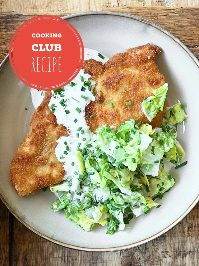 crispy chicken with dill pickle ranch