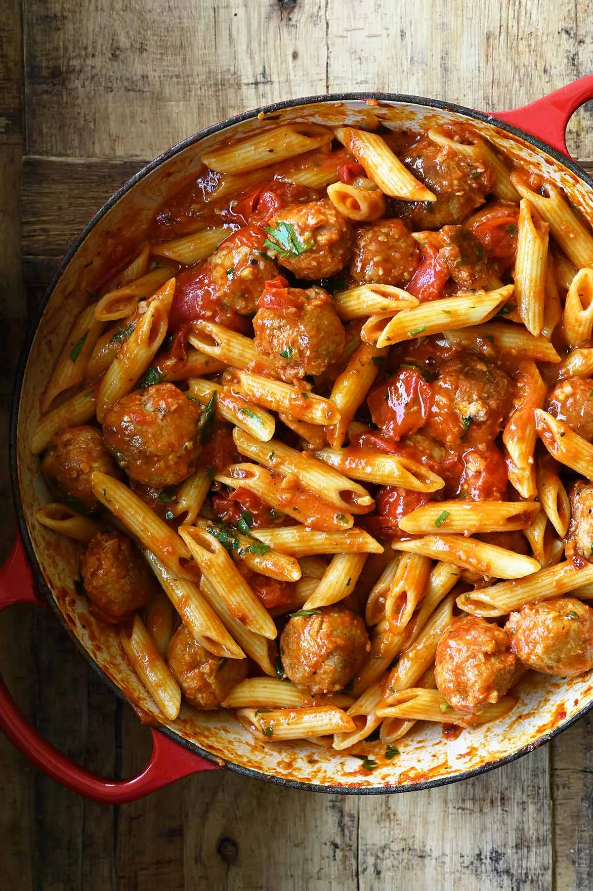 tonijnballetjes in tomatensaus