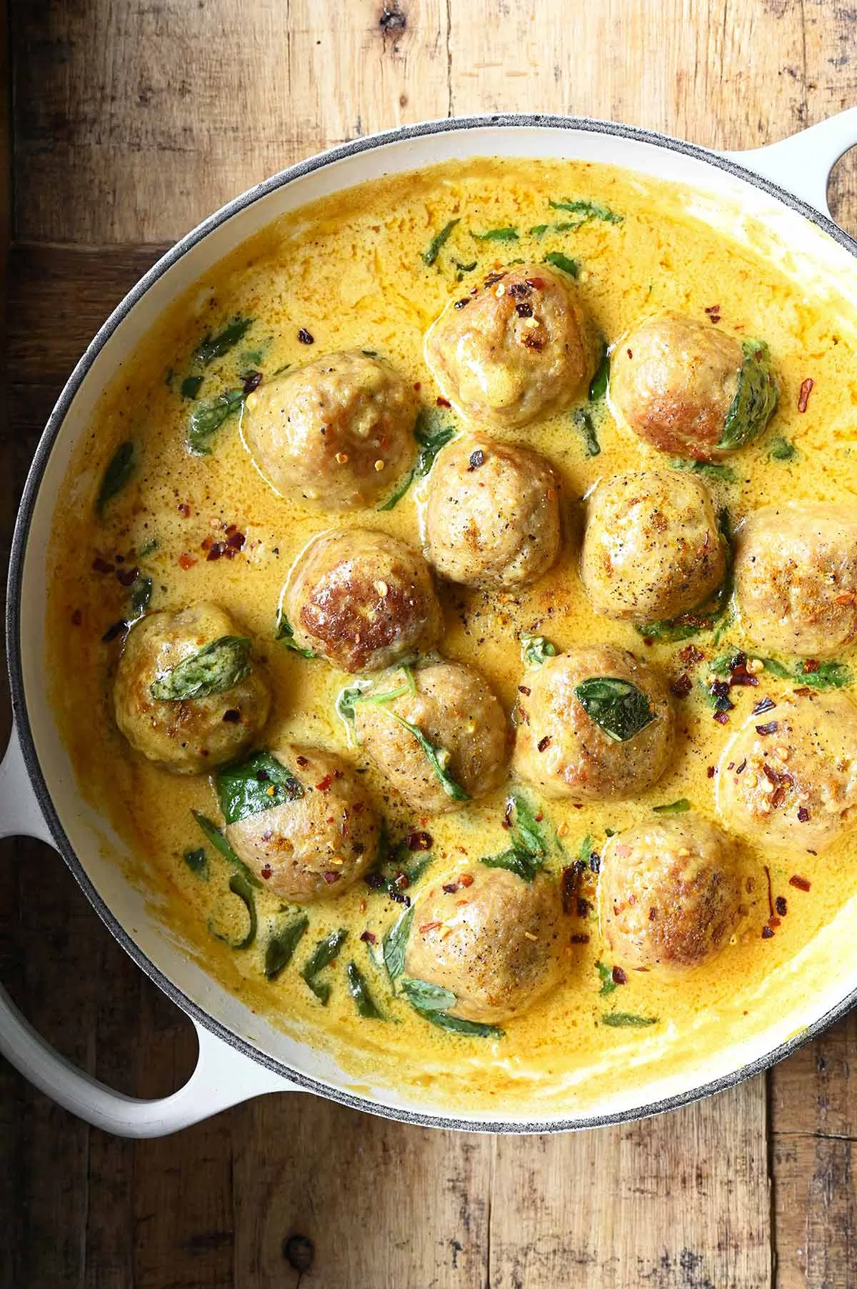 kippenballetjes in kokos-limoensaus