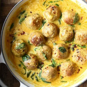 coconut lime chicken meatballs